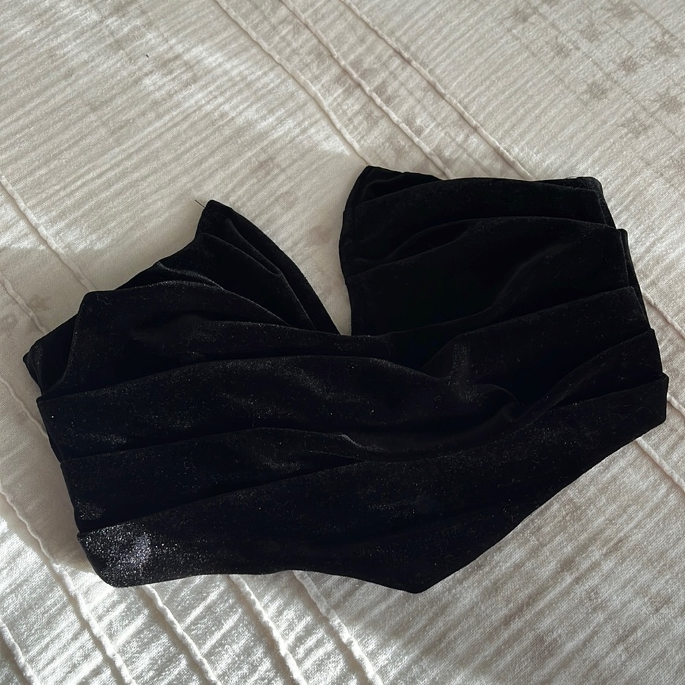 All Night Long Velvet Bustier